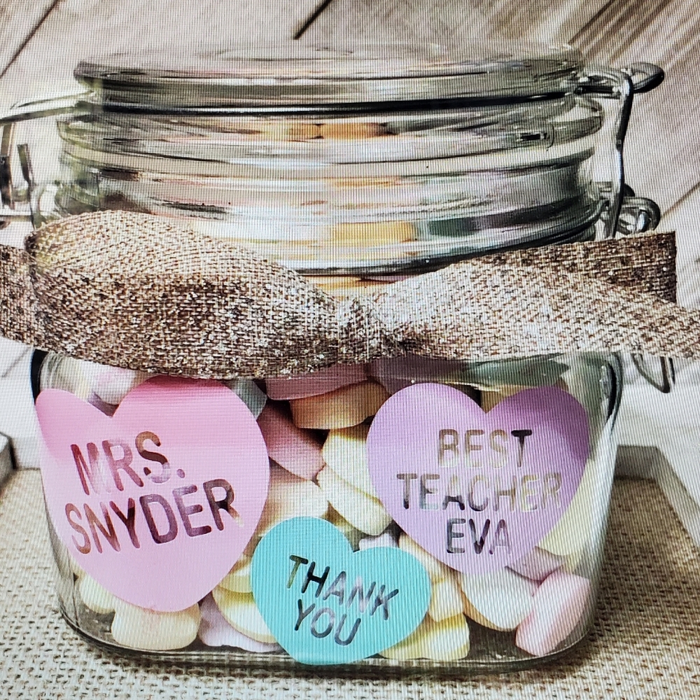 Valentine's Day Candy Jar